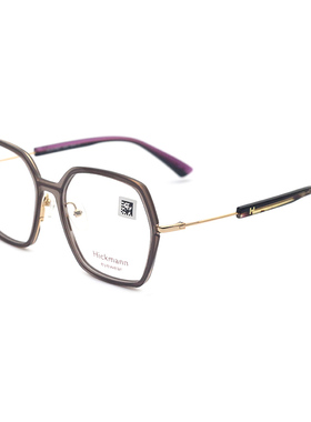 海歌漫眼镜框女近视轻复古近视镜架潮百搭hickmann眼镜HIC6028