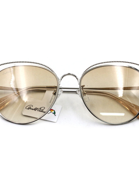 花雨伞太阳镜女 新款潮近视墨镜防紫外线圆脸个性沙滩 AP11735