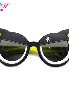 安比儿童太阳镜新款男女儿童复古学生遮阳镜宝宝墨镜A15514