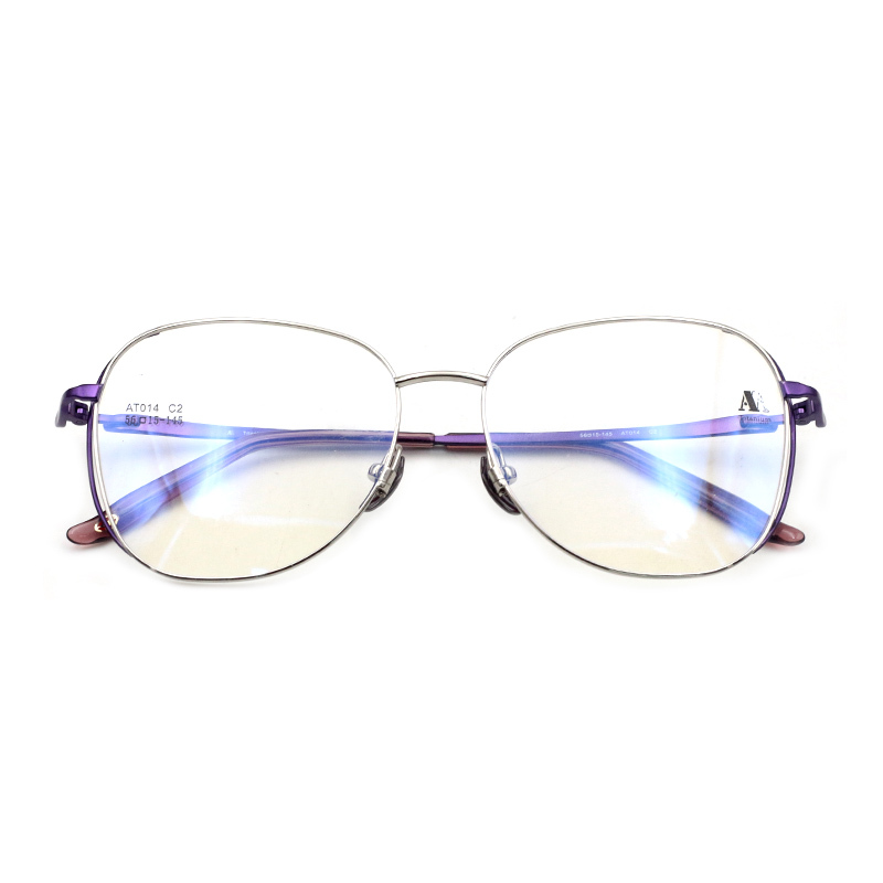 Aibyamani爱阿玛妮大框眼镜框架男女素颜复古圆脸近视镜架T014