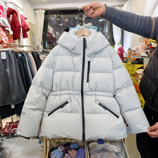 创美2026新款女童加厚保暖羽绒服儿童洋气时髦外套大童冬季羽绒服