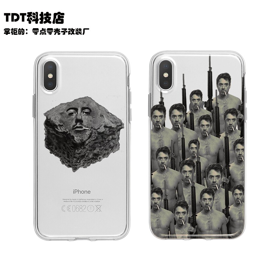 漫威钢铁侠适用苹果15Proiphone16保护14手机壳荣耀9小罗伯特唐尼