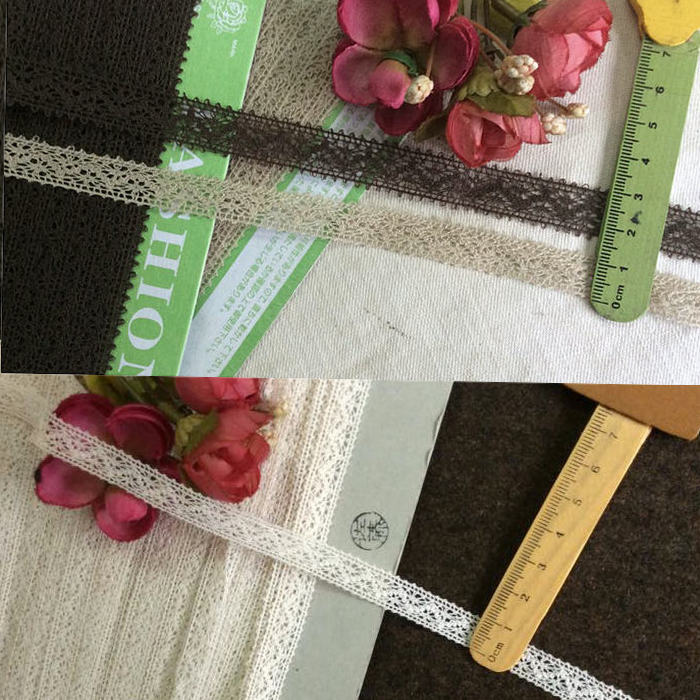 11D 特价  2款3色入 精细线编制小花边1~12mm宽5元4米