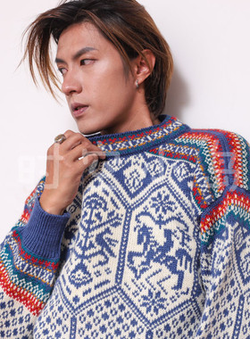 DALE of Norway挪威产北欧特色民族花纹手工匠人精神羊毛衣 男女