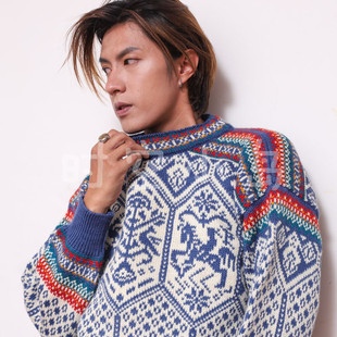 DALE of Norway挪威产北欧特色民族花纹手工匠人精神羊毛衣 男女