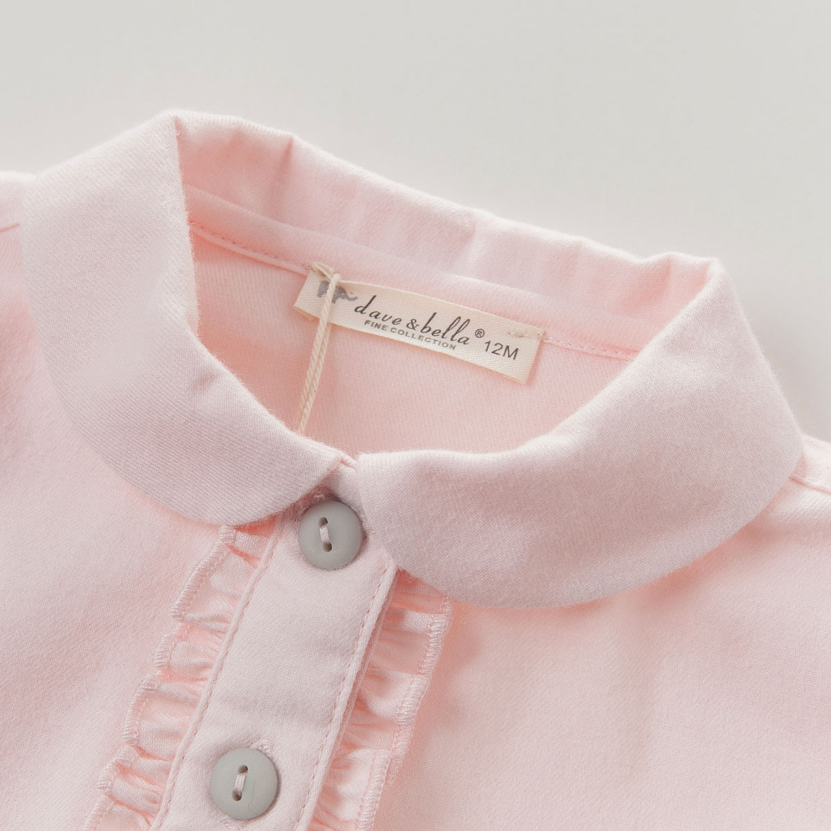Chemise fille DAVEBELLA à manche longue - Ref 2085959 Image 4