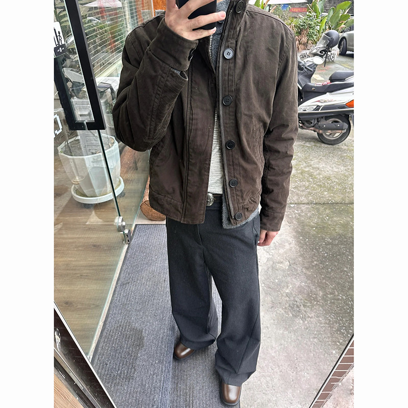 重水洗立领夹克JK79-P118,男装夹克,电商A330-1