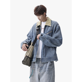 牛仔外套复古灯芯绒翻领休闲显瘦夹克外套男YY80-P105，男装工装外套，电商A330-1