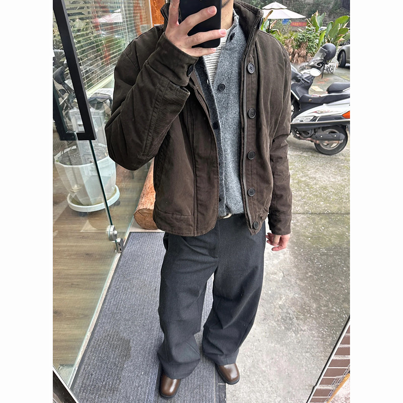 重水洗立领夹克JK79-P118,男装夹克,电商A330-1