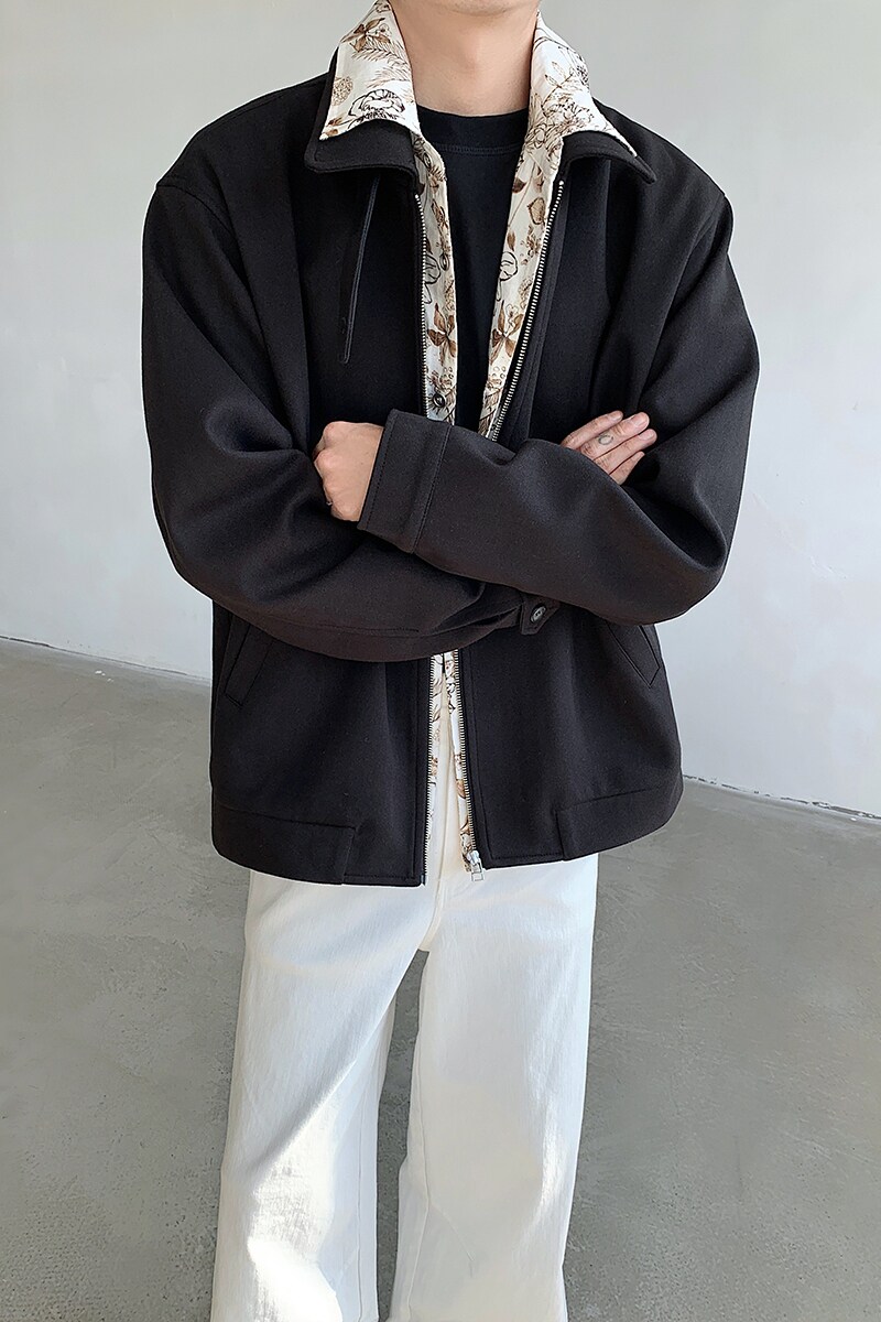 原版品质人字纹假两件呢料夹克外套JK31-P118控148,男装夹克,电商A330-1