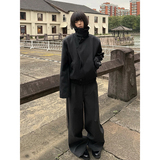 爆~廓形叠门襟正肩潮流立领短款拉链夹克外套YY78-P128，男装夹克，电商A330-1