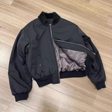 网图~毛领MA1棉服三防复古飞行夹克Bomber外套YY83-P108，男装夹克，电商A330-1