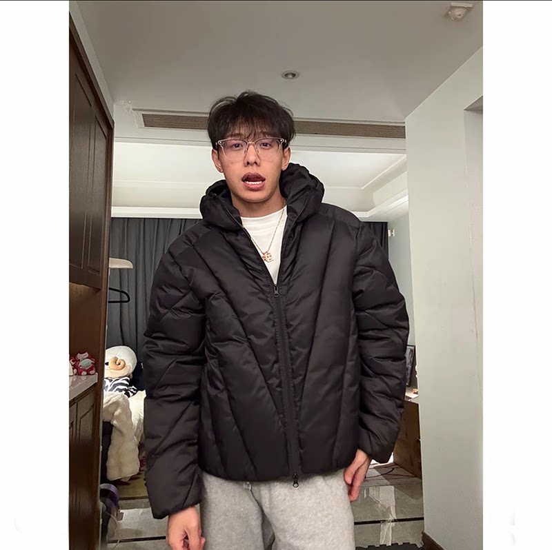 鳞甲V型排骨棉衣YY91-P118,男装棉衣,电商A330-1