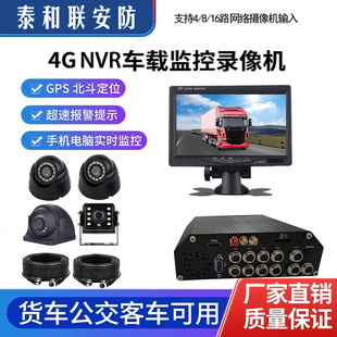 新品 CMSV7 Onvif GB28181协议 高清4G车载硬盘录像机4路8路NVR