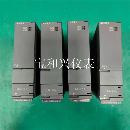 三菱Q系列PLC Q00CPU 实物拍摄成色非常新,外观无磕