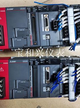 三菱PLC,型号主机:LO2SCPU-CM,带通讯LD77M