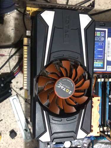 出750ti2g显卡一个已点亮成色如图
