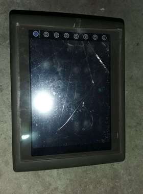 ug420h-sc4d富士触摸屏玻璃碎了上电显示如图不知