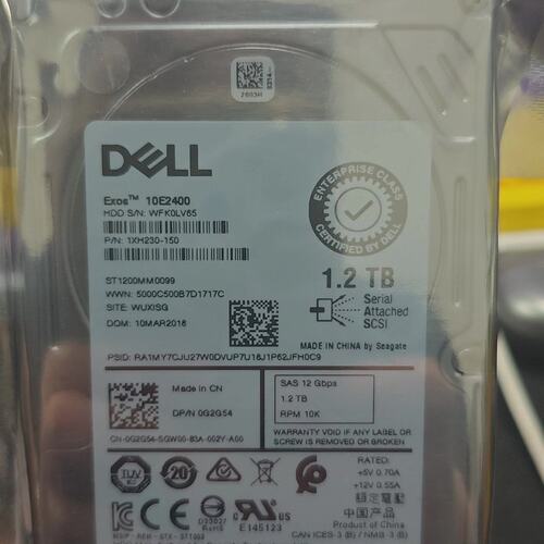 成色 DELL 1.2T 0G2G54 ST1200MM( 议价）
