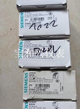 西门子接触器 3TB4322-0X  Ac220V共3只,A