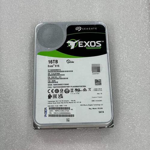 浪潮/希捷 16t SATA ST16000NM001G 2( 议价）