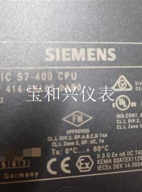 西门子 6ES7 414-2XL07-0AB0 仅拆