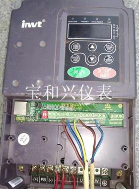 拆机英威腾CHE100-5R5G/7R5P-4实物拍摄绿色按