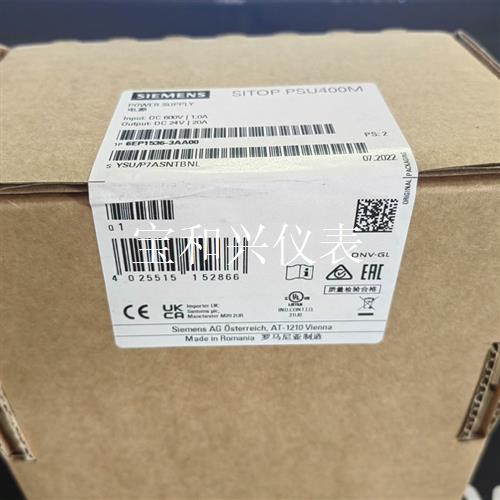 6EP1536-3AA00西门子SITOP PSU400M