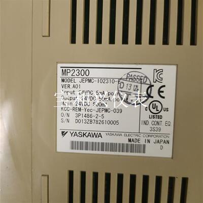 拆机安川控制器 MP2300 JEPMC-102310-E: