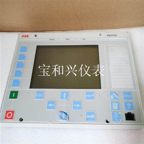 ABB REF630(英文版)面板,货物是新的没有保护好成色