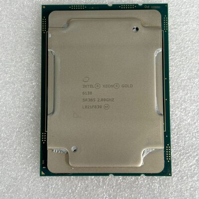 INTEL/英特尔 至强金牌6138 CPU 2.0GHz主( 议价）
