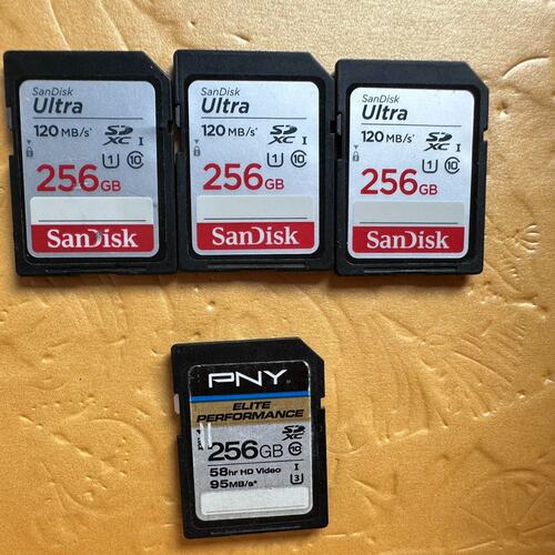 闪迪256GB SD卡 Ultra储存卡 足量卡功能正常( 议价）