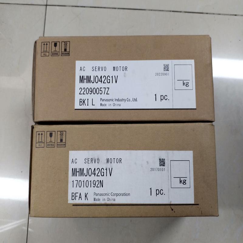 全新电机MHMJ042G1V 400w带刹车 全新原(询价）