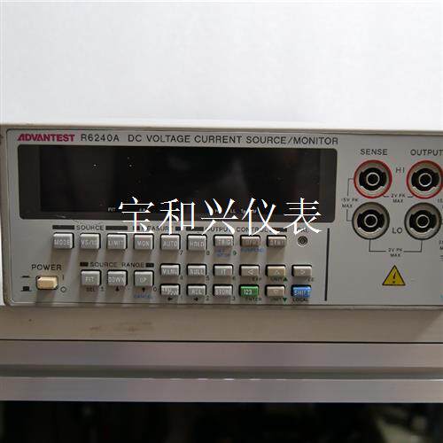 爱德万 R6240A直流电压电流源标准源源表ADCMT/AD