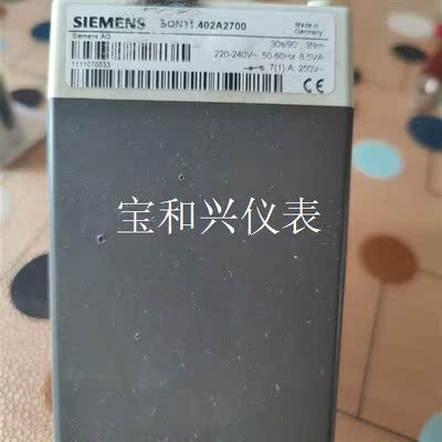 拆机西门子风门执行器SQN31.402A2700 功能正常包