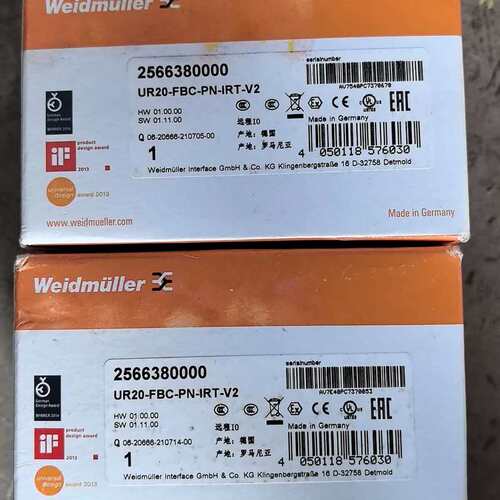 魏德米勒UR20-FBC-PN-IRT-V2 远程IO( 议价）