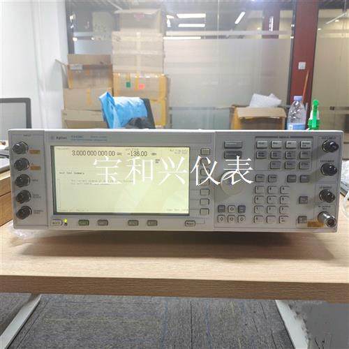 安捷伦E4438C 3G  成色很好,九成新,功能完好。有需