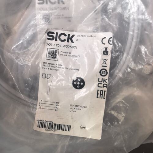 SICK连接器 DOL-1204-W02MRN( 议价）