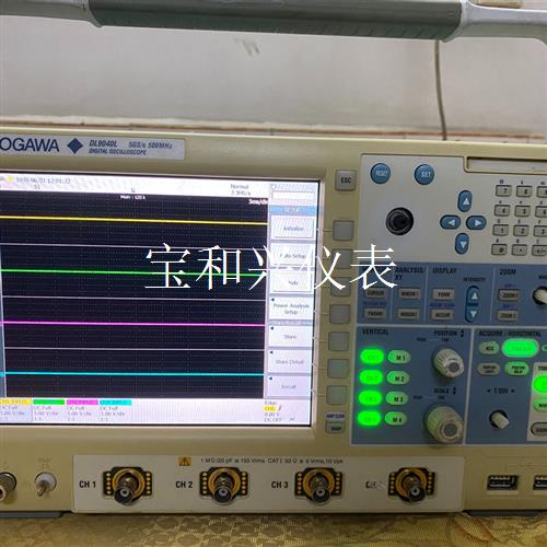YOKOGAWA DL9040L示波器,功能正常,后盖四个螺