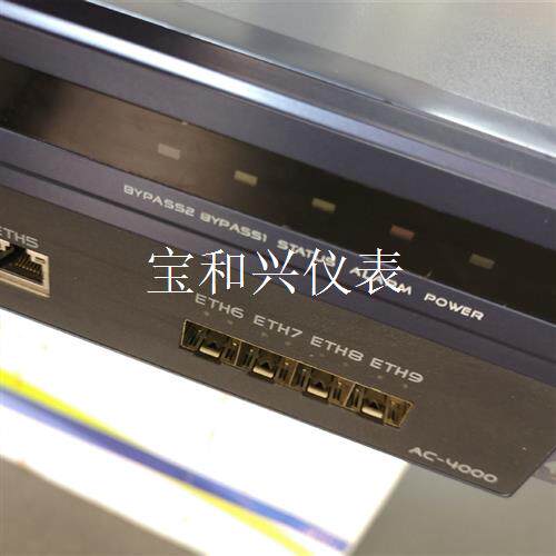 带4个万兆口深信服ac4000上网行为管理,库升级未过期,双