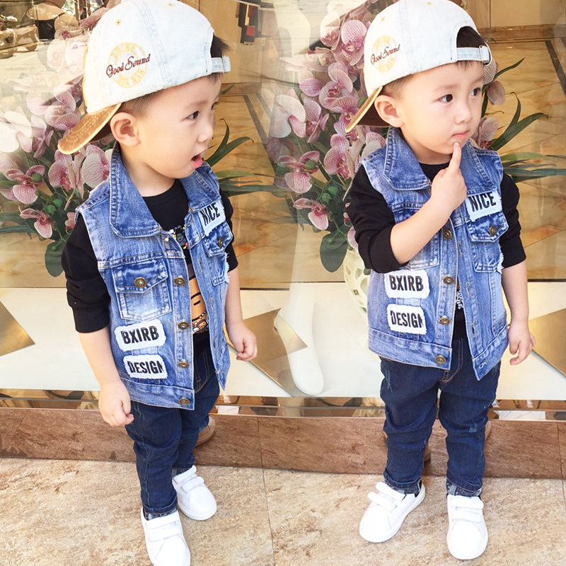 Gilet enfant en toile - Ref 2070188 Image 1