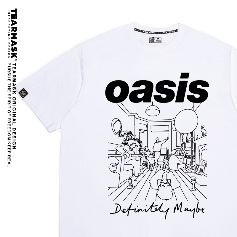 OASIS绿洲乐队周边t恤短袖衣服