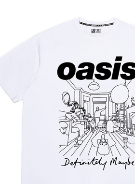 OASIS绿洲乐队周边t恤男女DEFINITELY MAYBE专辑复古摇滚短袖衣服