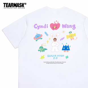 王心凌演唱会周边t恤男女同款SugarHigh粉丝应援物短袖衣服穿搭