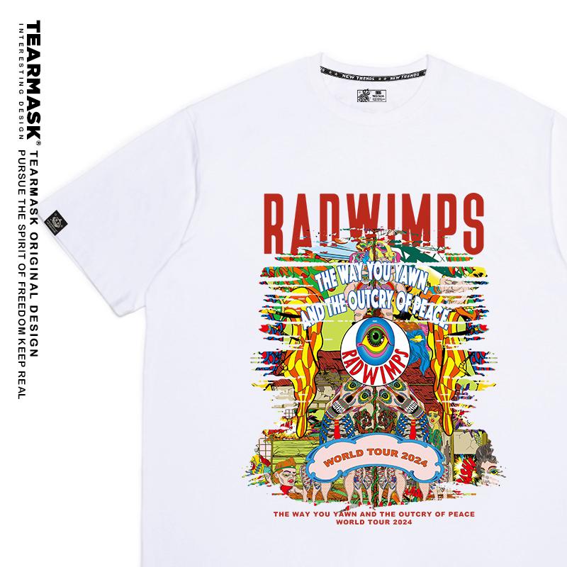 radwimps演唱会周边t恤短袖衣服