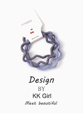 扎头发橡皮筋细款发圈简约韩国头绳绑头发皮套女皮圈黑色发绳头饰