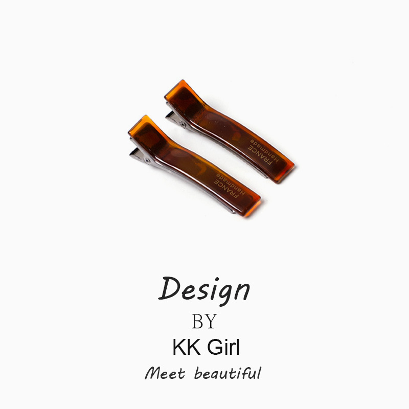 气质简约醋酸一字夹新款刘海发夹