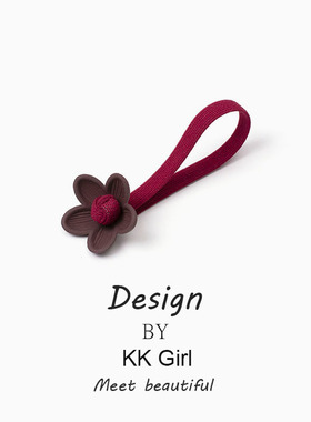 ins风头绳简约森系发绳橡皮筋女扎头气质马尾皮套2026年新款发圈