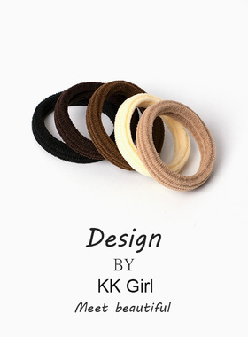 头绳2026新橡皮筋女扎头发马尾简约气质发圈高弹力耐用发绳头饰