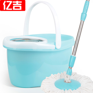 24元包邮 亿吉好神拖 快乐拖 双驱动   旋转拖把桶